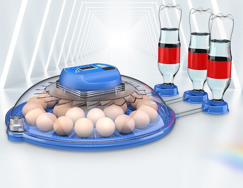 8 Eggs Incubator Fully Automatic Turning Hatching Brooder Poultry Hatcher